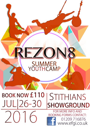 Rezon8 Youth Camp leaflet 2016
